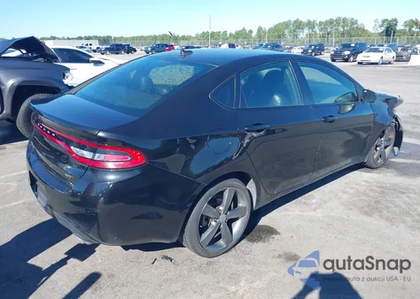 2015 Dodge Dart Gt из США, поврежденный, VIN 1C3CDFEB6FD282133